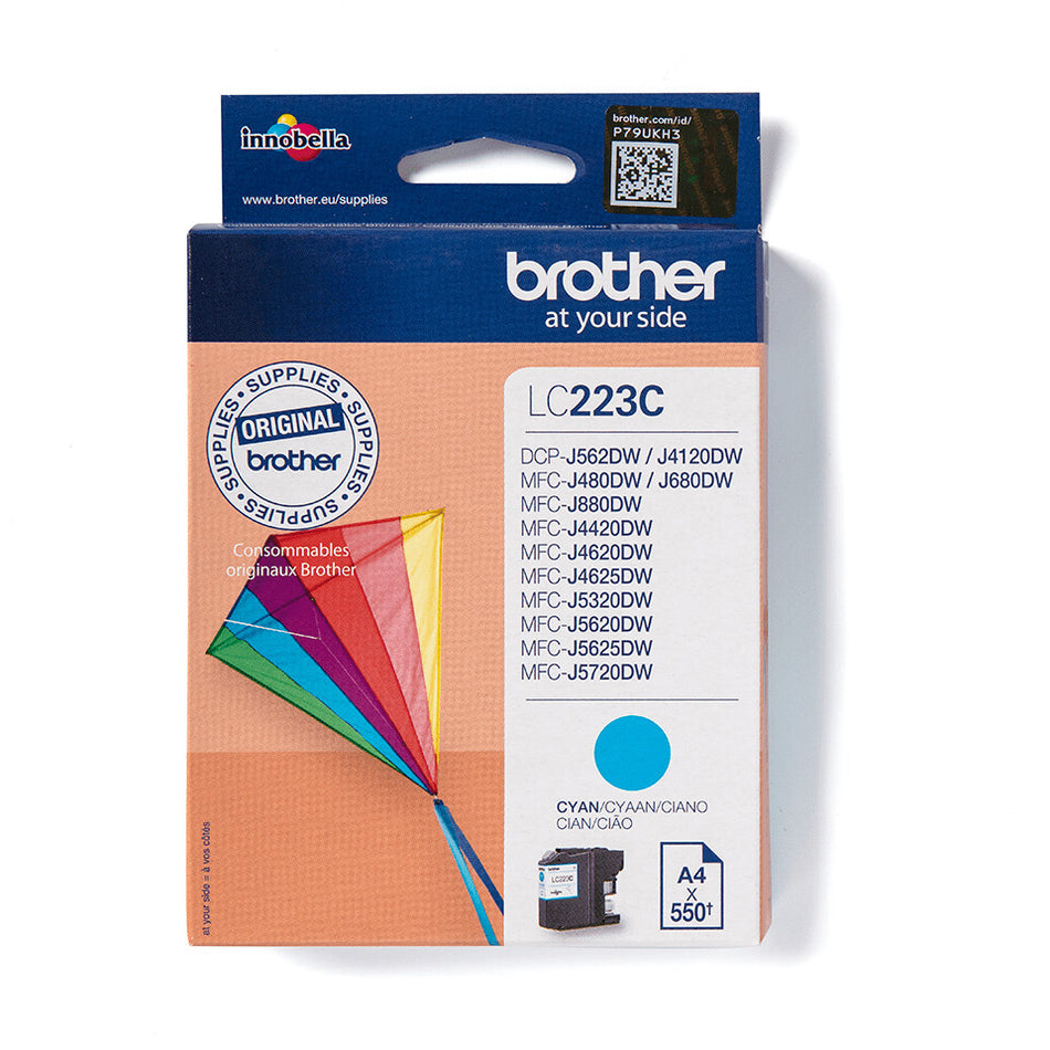 Brother LC223C ink cartridge 1 pc(s) Original Cyan