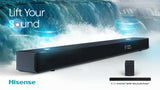 Hisense AX3120G soundbar speaker Black 3.1.2 channels 360 W