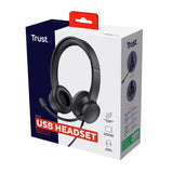 Trust Ayda Headset Wired Head-band Calls/Music Black