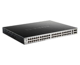 D-Link 54-Port Lite Layer 3 Stackable Managed Gigabit PoE Switch DGS-3130-54PS