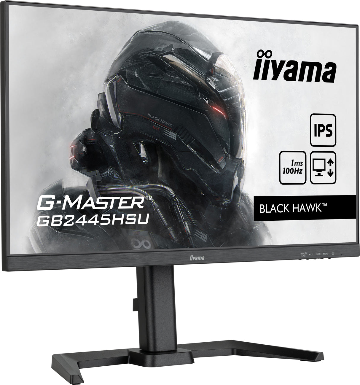 iiyama G-MASTER GB2445HSU-B1 computer monitor 61 cm (24") 1920 x 1080 pixels Full HD LED Black