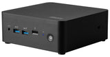 MSI Cubi NUC 1M Intel Core 3 100U Desktop PC, NUC, SFF, Mini Computer, HTPC, (8GB RAM, 512GB Storage, Windows 11 PRO), UHD Graphics/DDR5/Dual ThunderBolt 4/Dual HDMI/Dual LAN/WiFi 6E/BT 5.3/VESA