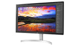 LG 32UN650P-W computer monitor 81.3 cm (32") 3840 x 2160 pixels 4K Ultra HD White