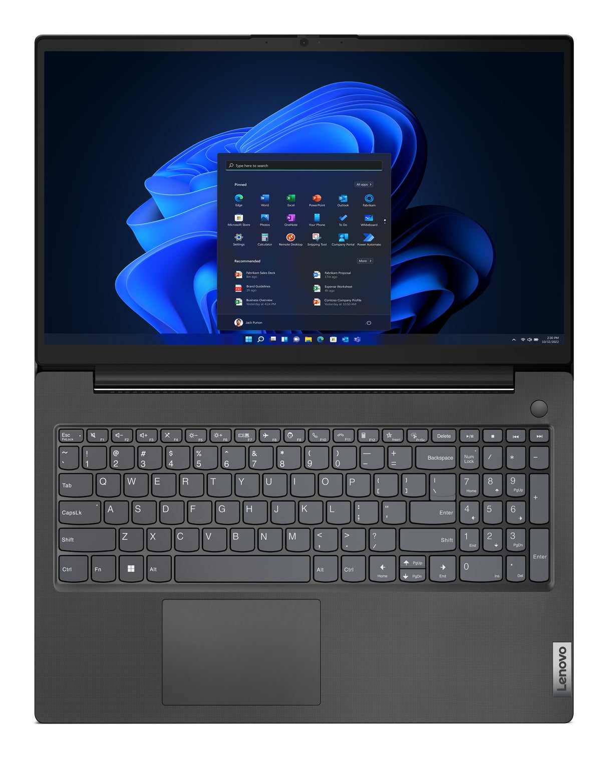 Lenovo V V15 Intel® Core™ i5 i5-1335U Laptop 39.6 cm (15.6") Full HD 8 GB DDR4-SDRAM 256 GB SSD Wi-Fi 5 (802.11ac) Windows 11 Pro Black