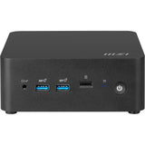 MSI Cubi NUC 1M Intel Core 3 100U Desktop PC, NUC, SFF, Mini Computer, HTPC, (8GB RAM, 512GB Storage, Windows 11 PRO), UHD Graphics/DDR5/Dual ThunderBolt 4/Dual HDMI/Dual LAN/WiFi 6E/BT 5.3/VESA