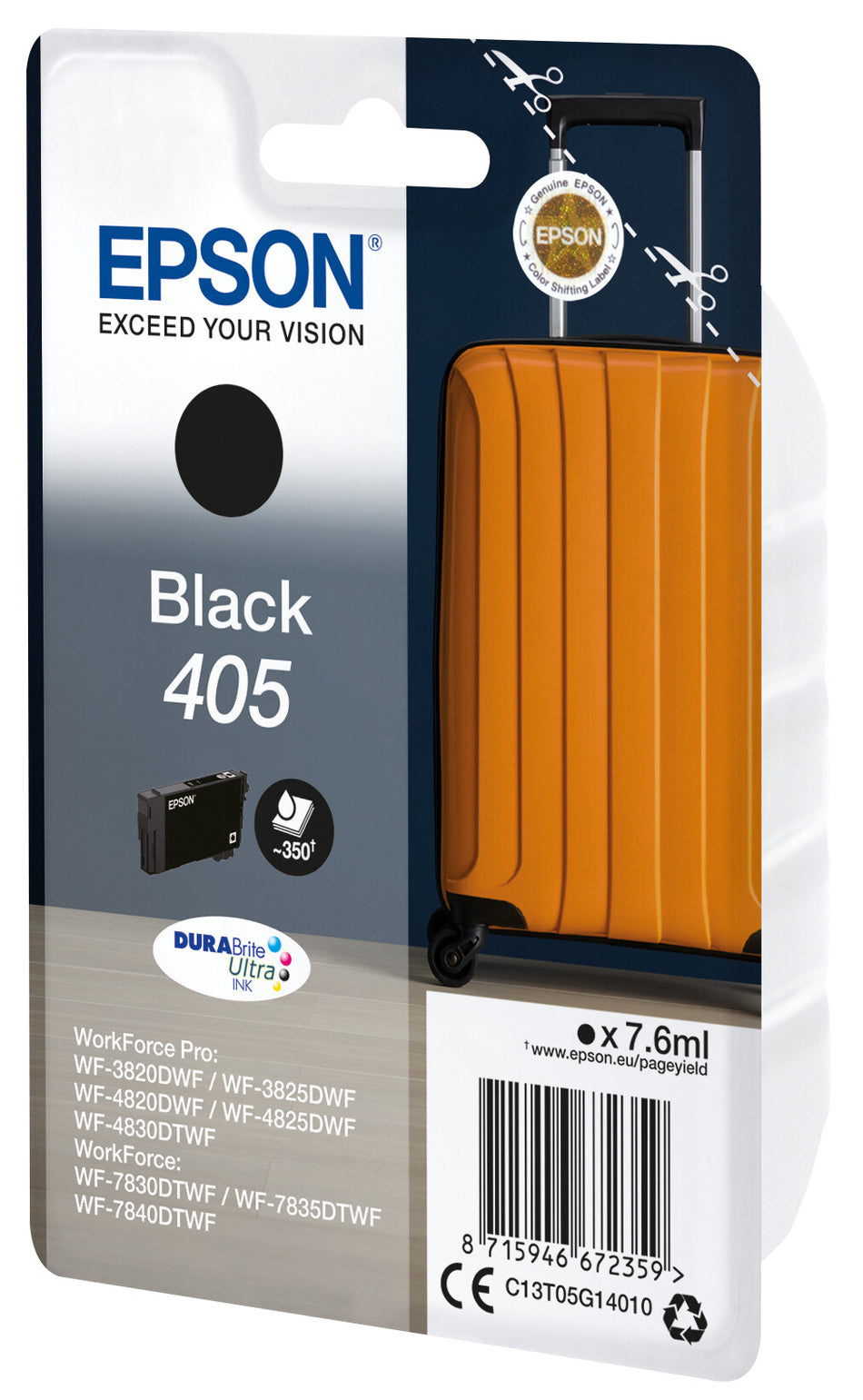 Epson 405 ink cartridge 1 pc(s) Original Standard Yield Black