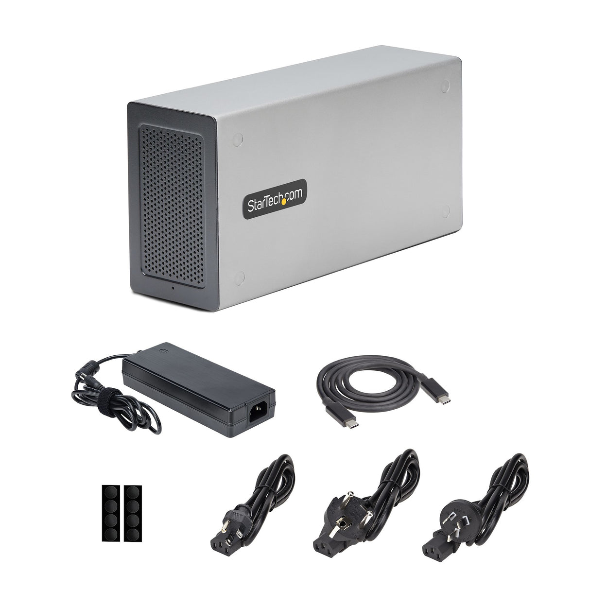 StarTech.com Thunderbolt 3 PCIe Expansion Chassis, External Enclosure W/Dual PCI Express Slots, PCIe Box for Laptops/Desktops/All-In-Ones, 8K/4K Output Via TB3/DP 1.4 Ports, For Video Capture/Fiber/Ethernet Cards