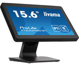 iiyama ProLite T1633MSC-B1 computer monitor 39.6 cm (15.6") 1920 x 1080 pixels Full HD LCD Touchscreen Black