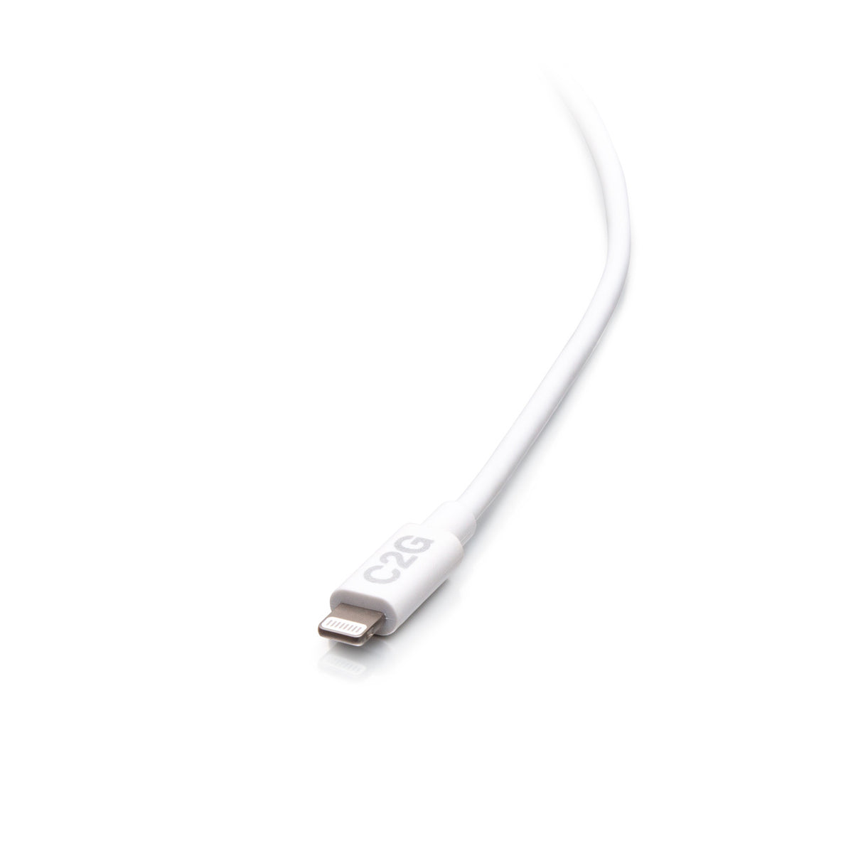 C2G 6ft (1.8m) USB-C® Male to Lightning Male Sync and Charging Cable - White