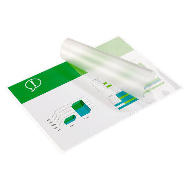 GBC Document Laminating Pouches A6 2x125 Micron Gloss (100)