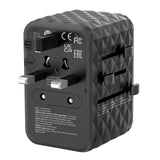 Verbatim UTA-05 65W GaN III Universal Travel Adapter with 2 x USB-C PD & QC 4+ & 2 x USB-A ports