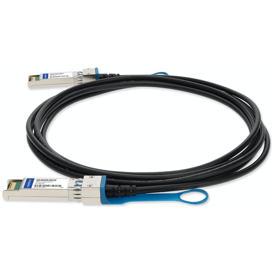 AddOn Networks ADD-SHPCSIN-PDAC1M InfiniBand/fibre optic cable 1 m SFp+ Black