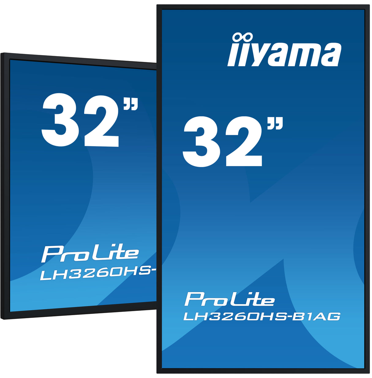 iiyama LH3260HS-B1AG Signage Display Digital A-board 80 cm (31.5") LED Wi-Fi 500 cd/m² Full HD Black Built-in processor Android 11 24/7