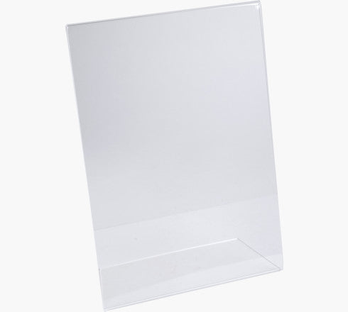 Exacompta 85058D sign holder/information stand A5 Polymethyl methacrylate (PMMA) Transparent