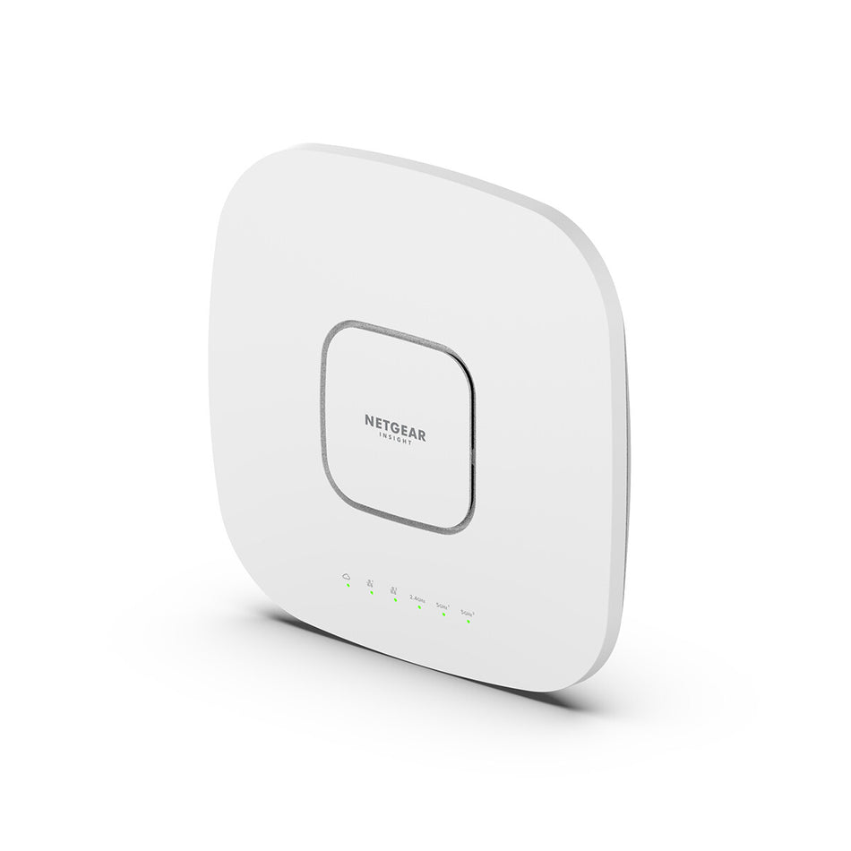 NETGEAR Insight Cloud Managed WiFi 6 AX6000 Tri-band Multi-Gig Access Point (WAX630) 6000 Mbit/s White Power over Ethernet (PoE)