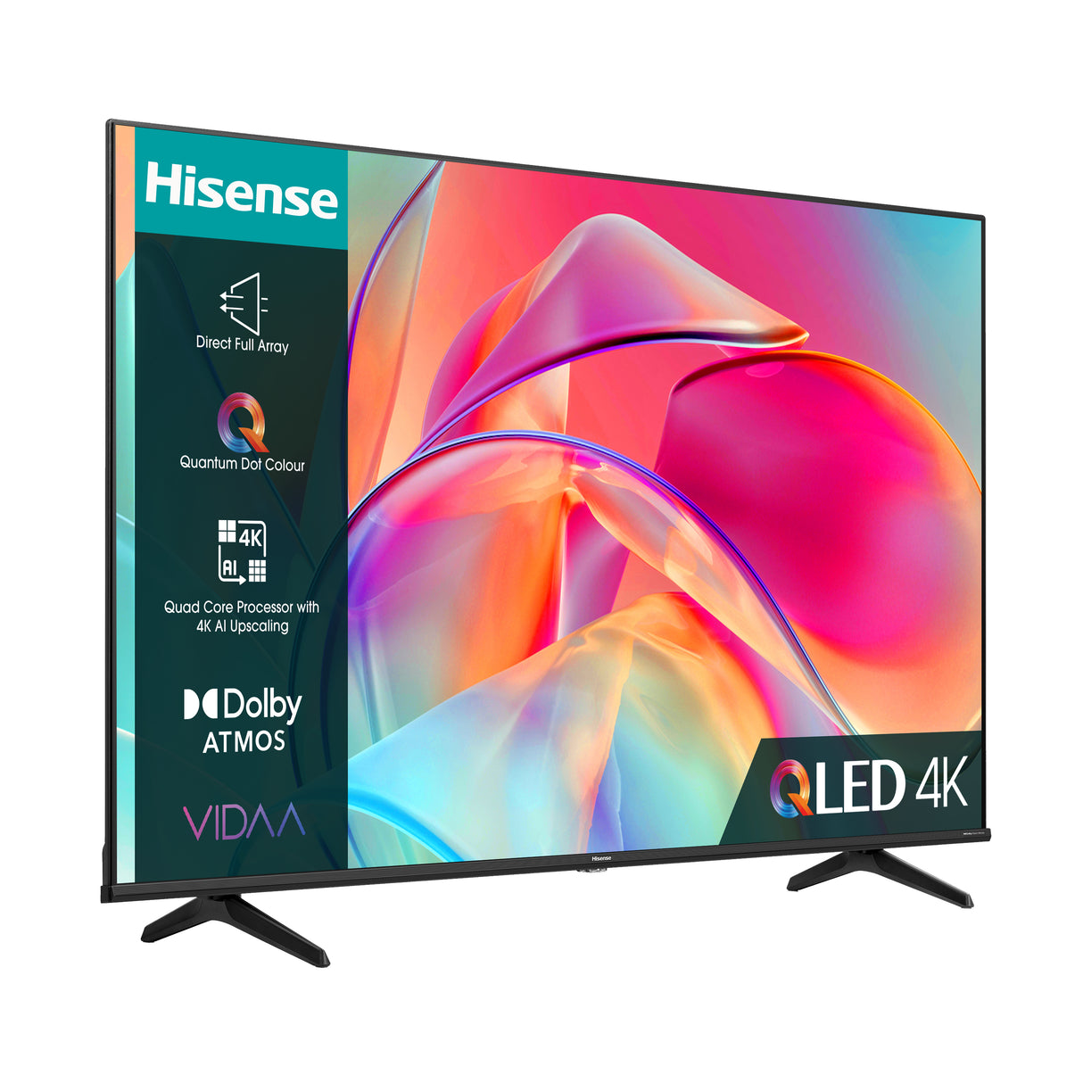 Hisense 75e7kqtuk 190.5 cm (75") 4K Ultra HD Smart TV Wi-Fi Black 300 cd/m²