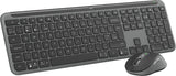 Logitech MK950 Signature for Business keyboard Mouse included RF Wireless + Bluetooth QWERTY UK English Graphite