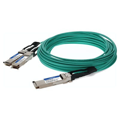 AddOn Networks MFS1S50-V003E-AO InfiniBand/fibre optic cable 3 m QSFP56 2xQSFP56 Black, Silver