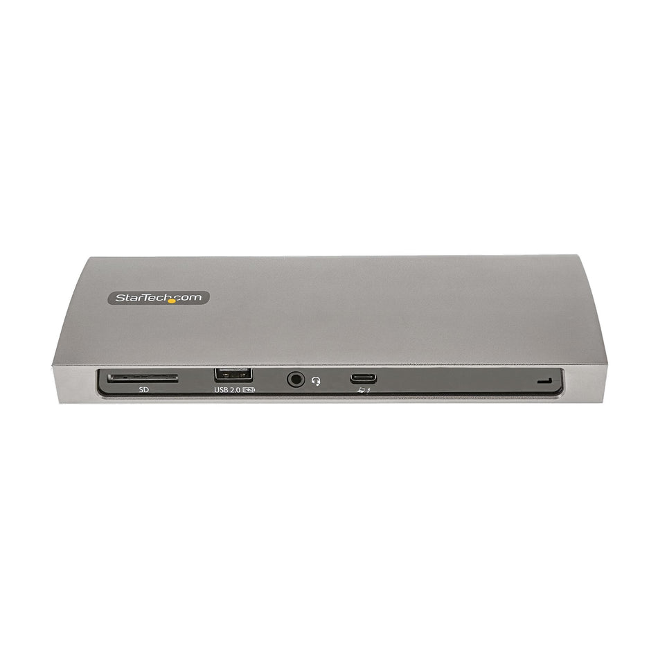 StarTech.com Thunderbolt 4 Dock, 96W Power Delivery, Single 8K/Dual Monitor 4K 60Hz, 3xTB4/USB4 ports, 4xUSB-A, SD, GbE, Thunderbolt 4 Docking Station for Windows or TB3 MacBook, 0.8m Cable