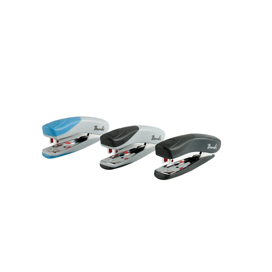 Rexel Stapler Mini Bambi Assorted Colours