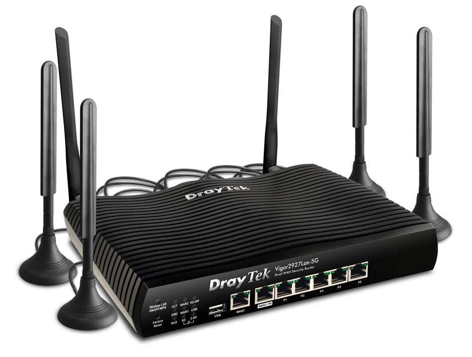 DrayTek V2927LAX-5G-K wireless router Gigabit Ethernet Dual-band (2.4 GHz / 5 GHz)