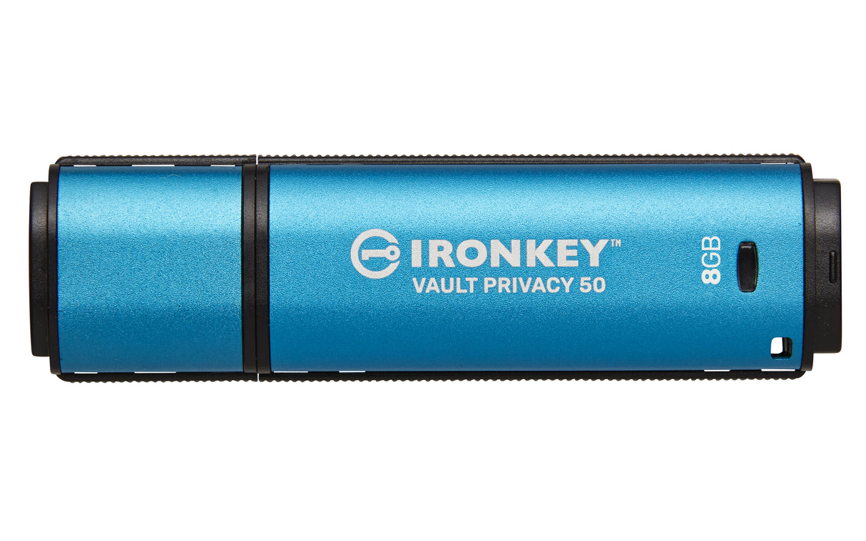 Kingston Technology IronKey 8GB Vault Privacy 50 AES-256 Encrypted, FIPS 197