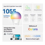 TP-Link Tapo Smart WiFi Light Bulb, Multicolor