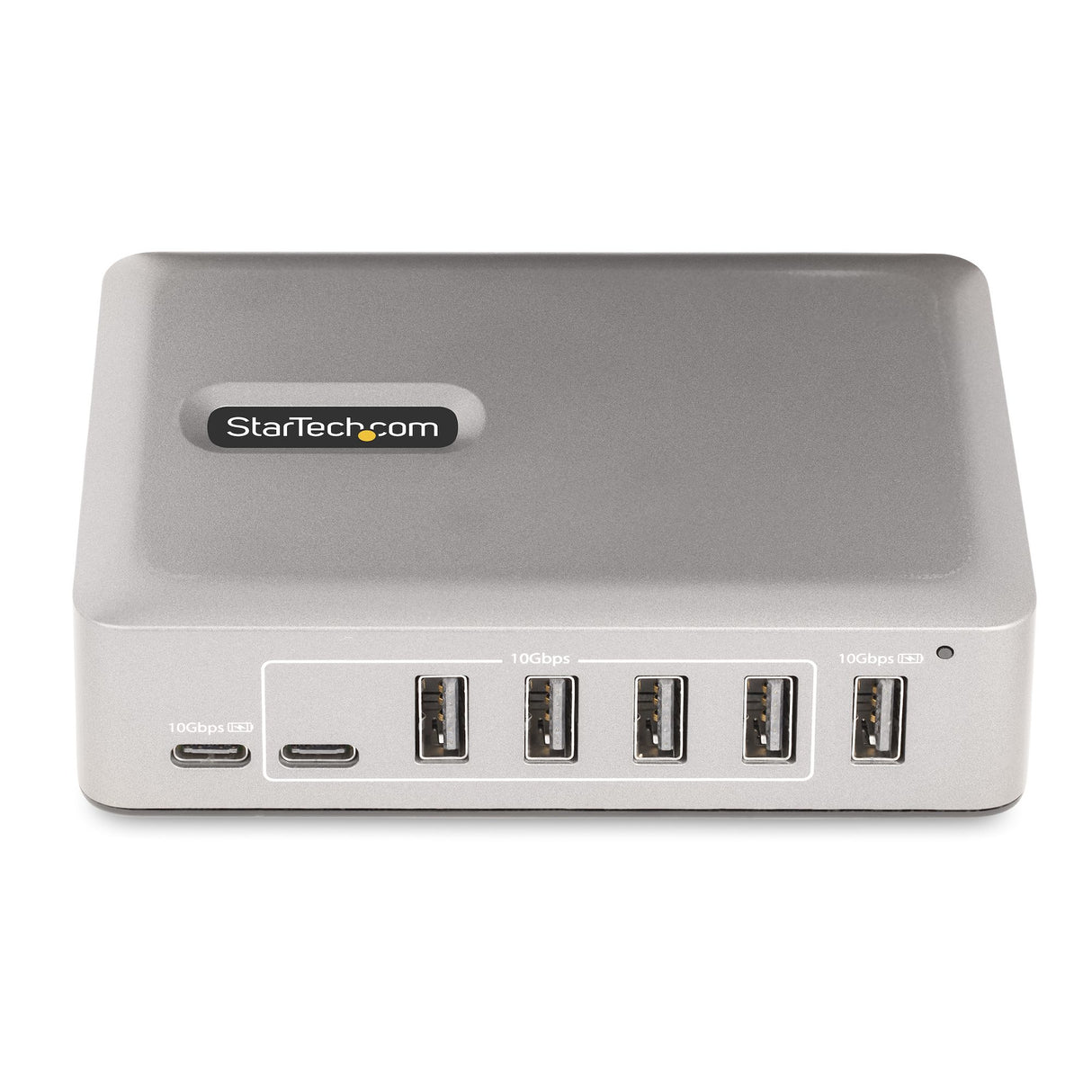 StarTech.com 7-Port USB-C Hub - 5x USB-A + 2x USB-C - Self-Powered w/65W Power Supply - USB 3.1 10Gbps - Desktop/Laptop USB Hub w/3ft USB-IF Certified Locking Cable - USB C Hub