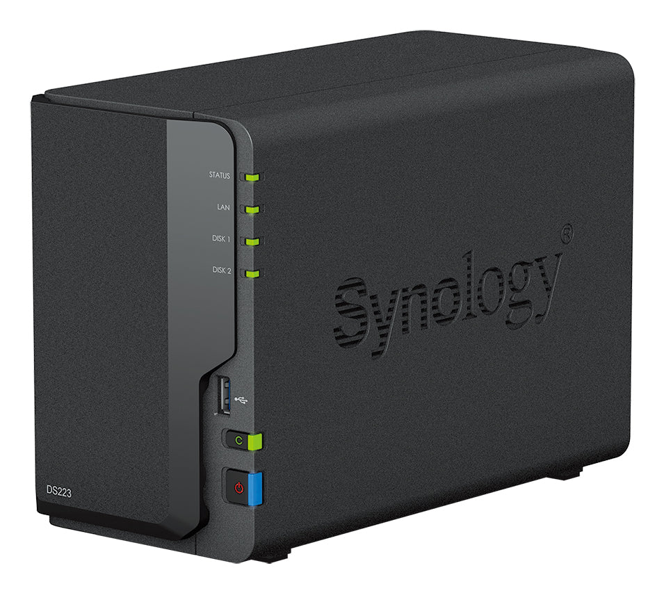 Synology DiskStation DS223 NAS/storage server Desktop Realtek RTD1619B 2 GB DDR4