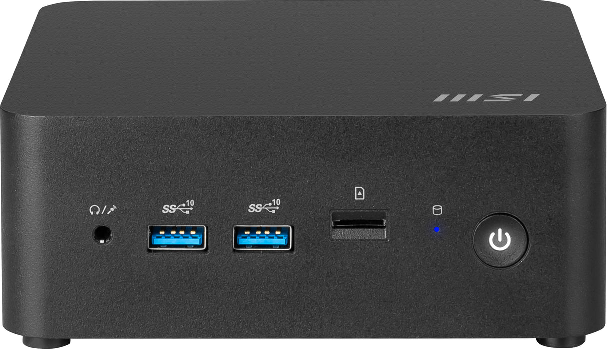 MSI Cubi NUC 1M Intel Core 3 100U (14th Gen) Barebone, NUC, SFF, Mini Computer, HTPC, (NO RAM, NO Storage, NO OS), UHD Graphics/DDR5/Dual ThunderBolt 4/Dual HDMI/Dual LAN/WiFi 6E/BT 5.3/VESA