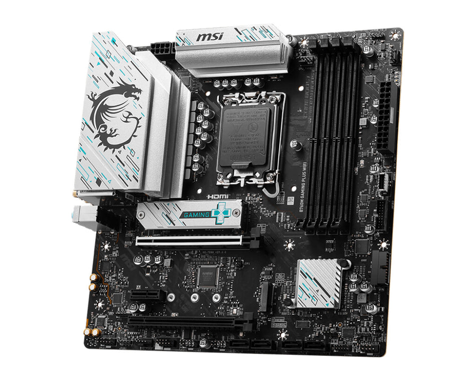 MSI B760M GAMING PLUS WIFI motherboard Intel B760 LGA 1700 micro ATX