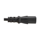 Eaton P004-01M-EU power cable Black 1 m IEC C13 IEC C14