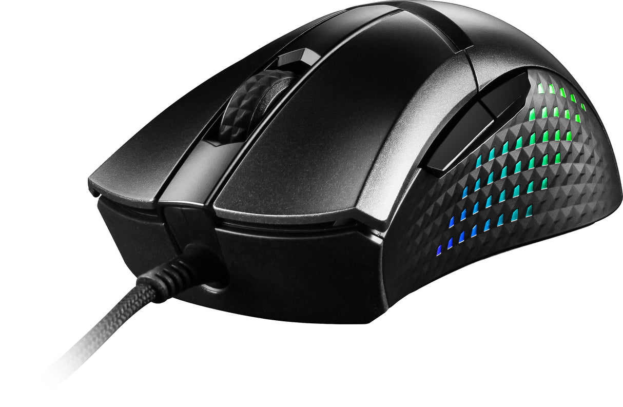 MSI CLUTCH GM51 LIGHTWEIGHT mouse Gaming Right-hand USB Type-A Optical 26000 DPI