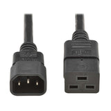 Eaton P047-02M-EU power cable Black 2 m IEC C14 IEC C19