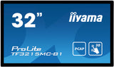 iiyama ProLite TF3215MC-B2 computer monitor 81.3 cm (32") 1920 x 1080 pixels Full HD LED Touchscreen Kiosk Black