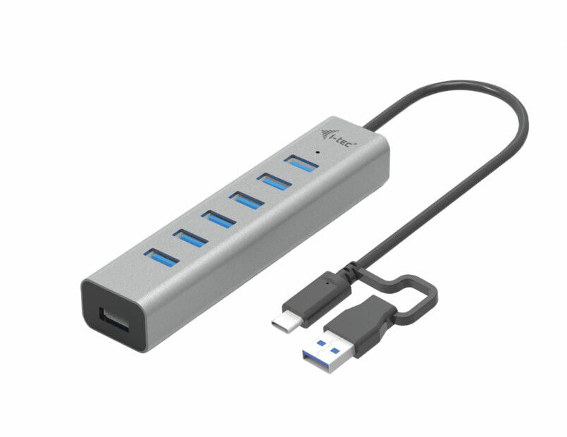 i-tec USB-C/USB-A Charging Metal HUB 7 Port