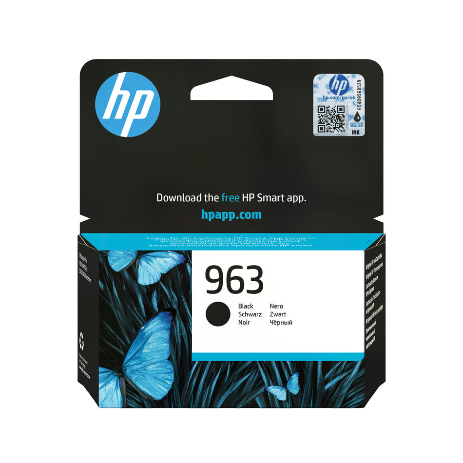 HP 963 Black Original Ink Cartridge