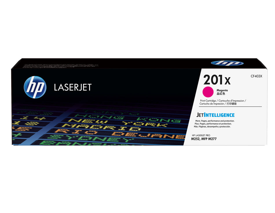 HP 201X High Yield Magenta Original LaserJet Toner Cartridge