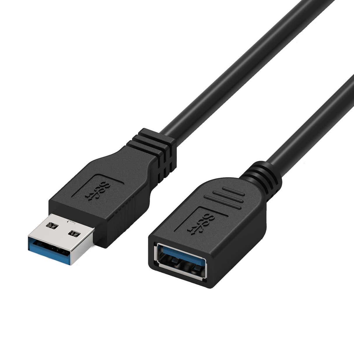 PREVO USBM-USBF-2M-3.0 USB cable USB 3.2 Gen 1 (3.1 Gen 1) USB A Black