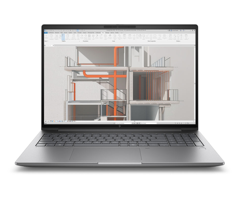 HP Zbook X G1i Data Science Intel Core Ultra 7 255H Mobile workstation 40.6 cm (16") WUXGA 32 GB DDR5-SDRAM 1 TB SSD NVIDIA RTX PRO 1000 Blackwell Wi-Fi 7 (802.11be) Windows 11 Pro AI Workstation, AI PC Silver