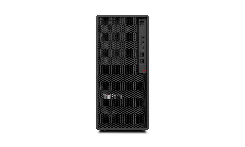Lenovo ThinkStation P2 Tower Gen 2 Intel Core Ultra 7 265 32 GB DDR5-SDRAM 1 TB SSD NVIDIA RTX A400 Windows 11 Pro Workstation Black