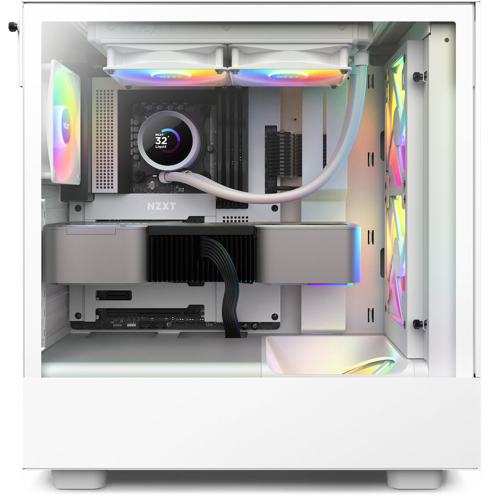 NZXT Kraken 240 RGB Processor All-in-one liquid cooler 12 cm White 1 pc(s)