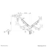 Neomounts desk monitor arm