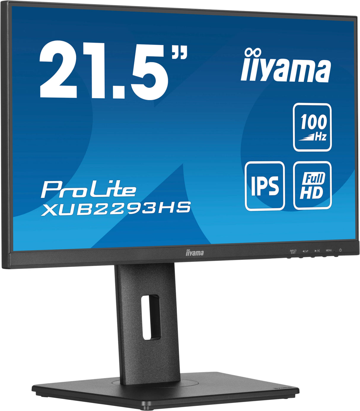 iiyama ProLite XUB2293HS-B6 computer monitor 54.6 cm (21.5") 1920 x 1080 pixels Full HD LED Black