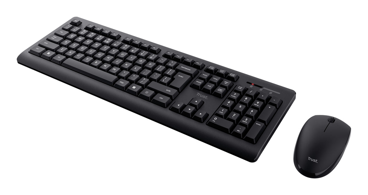 Trust Primo keyboard Mouse included RF Wireless QWERTY UK English Black