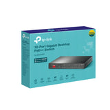 TP-Link 10-Port Gigabit Desktop Switch with 6-Port PoE+ and 2-Port PoE++