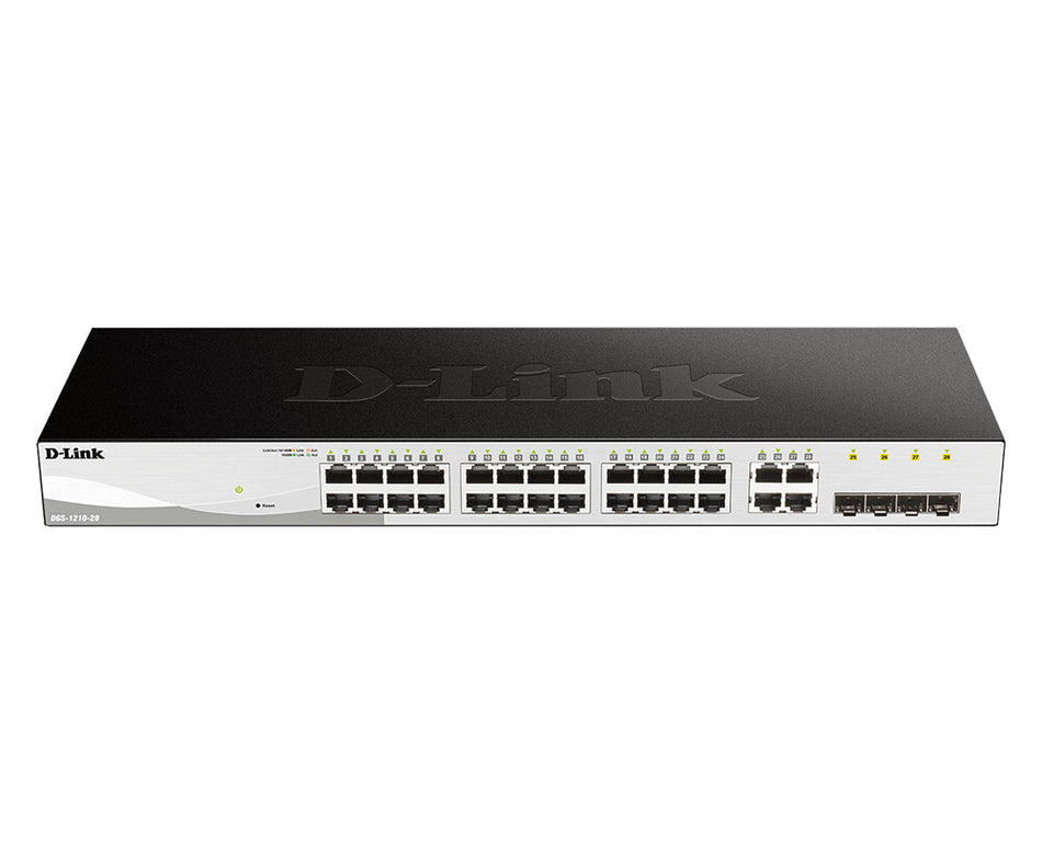 D-Link 28-Port Gigabit Smart Managed Switch including 4 Combo Ports