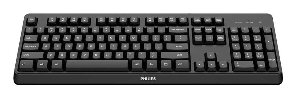 Philips 3000 series SPK6307BL/40 keyboard Universal RF Wireless QWERTY English Black