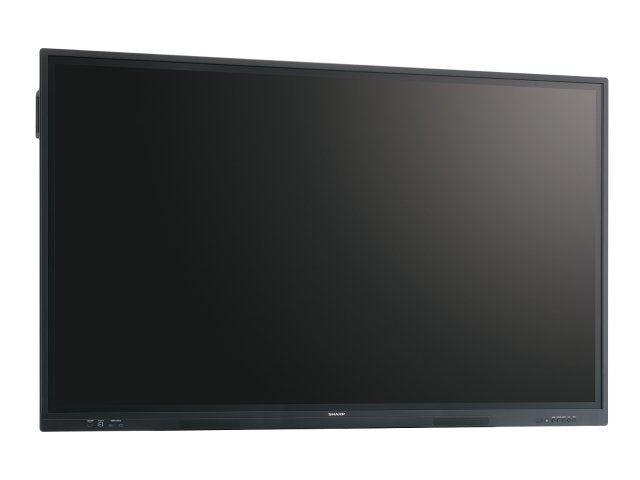 Sharp PN-LC752 Digital signage flat panel 190.5 cm (75") LCD Wi-Fi 450 cd/m² 4K Ultra HD Black Touchscreen Built-in processor Android 11 16/7