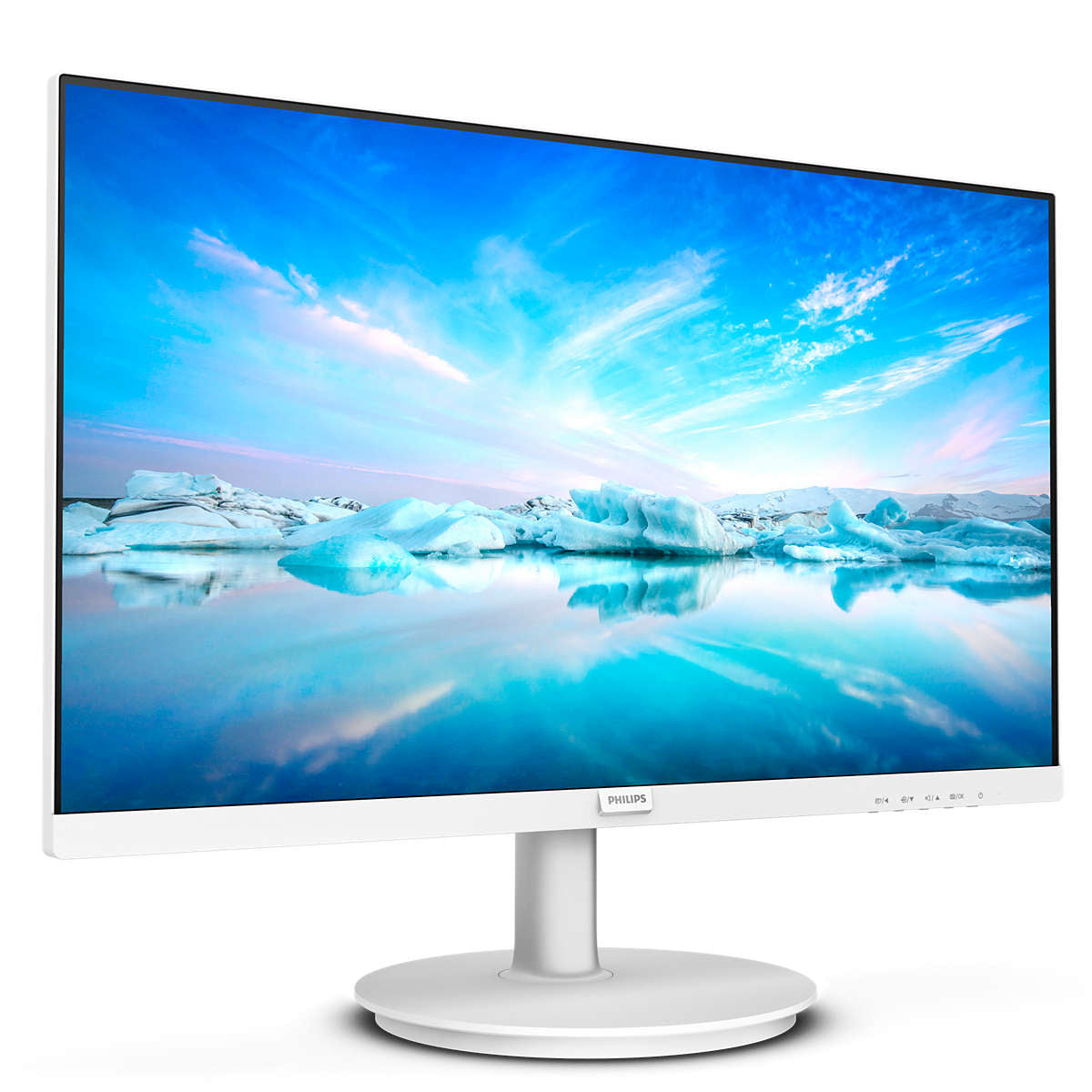 Philips V Line 241V8AW/00 LED display 60.5 cm (23.8") 1920 x 1080 pixels Full HD LCD White